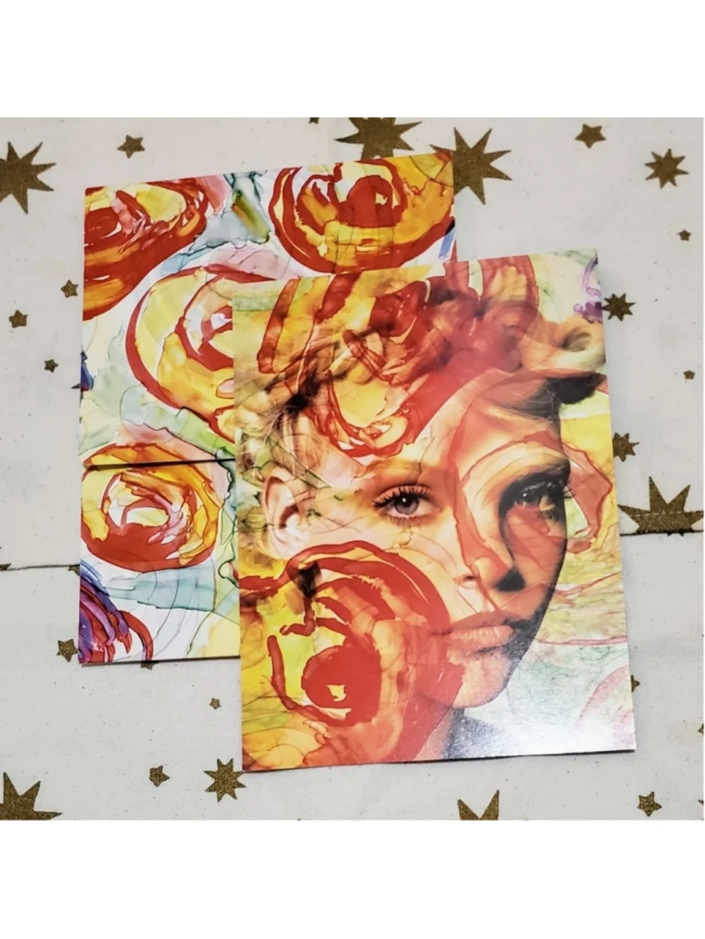 LOT of 6 MAC Cosmetic LE Collectible Postcards!